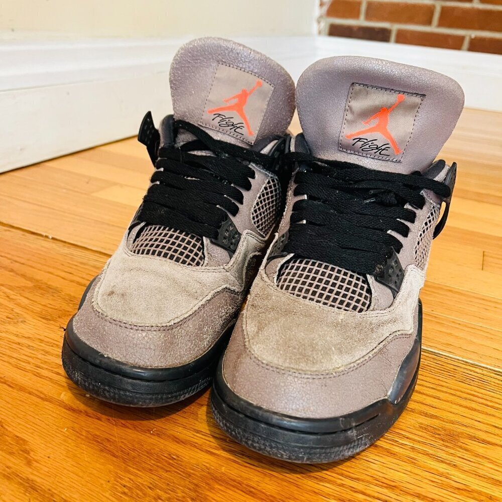 Size 12.5 - Jordan 4 Retro Mid Taupe Haze - Picture 5 of 16